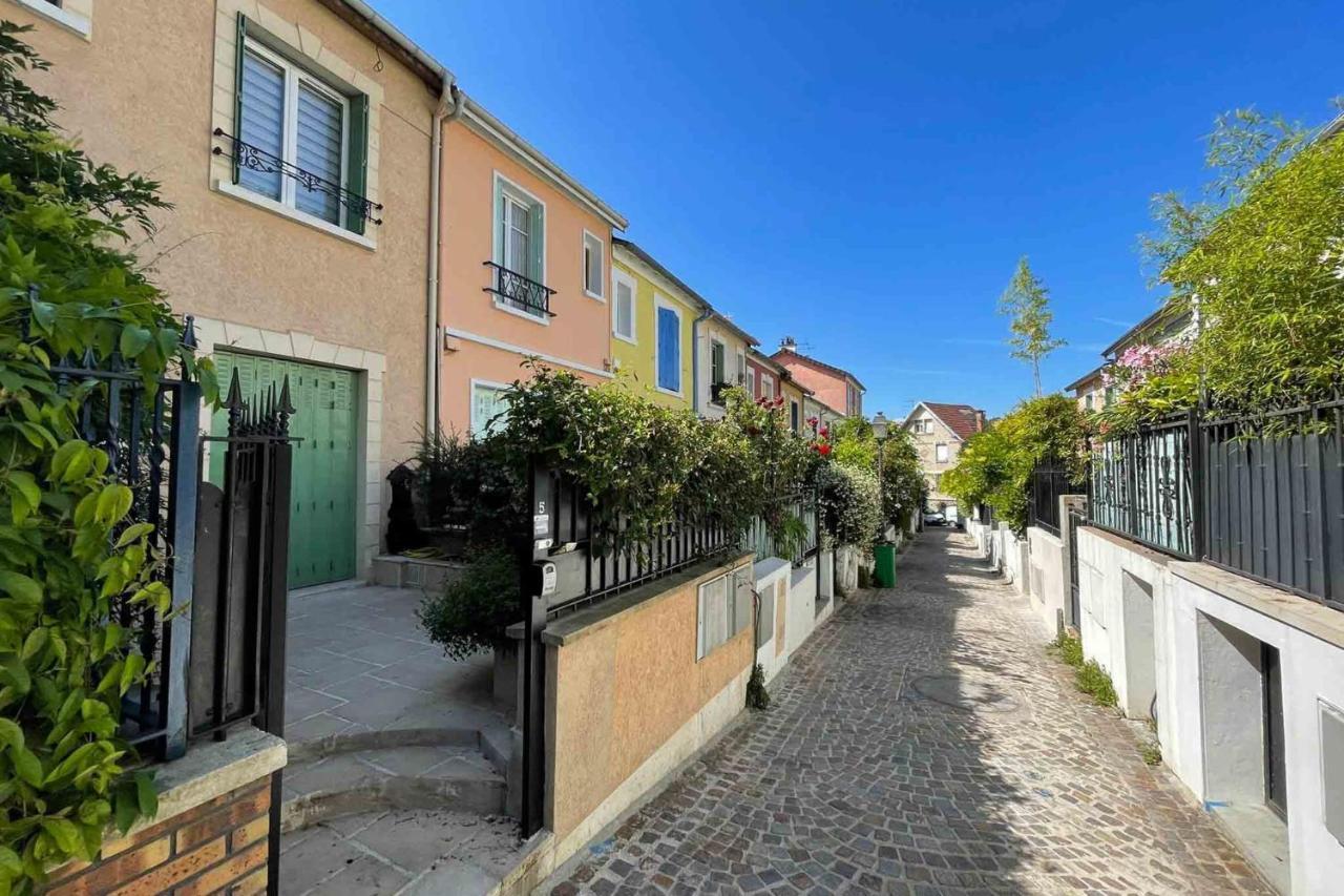 Charming Townhouse With Garden In The City Of Love Paris Luaran gambar