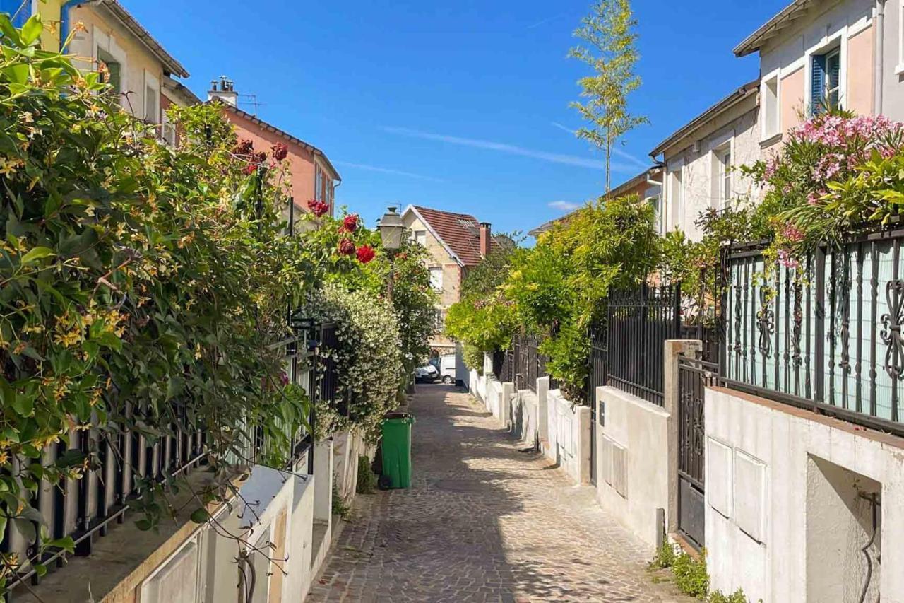 Charming Townhouse With Garden In The City Of Love Paris Luaran gambar