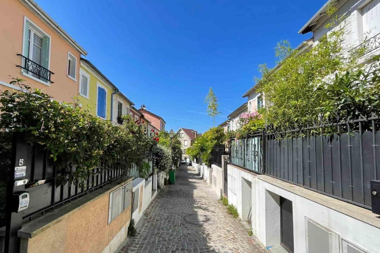 Charming Townhouse With Garden In The City Of Love Paris Luaran gambar